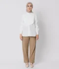 Ruby Top Broken White