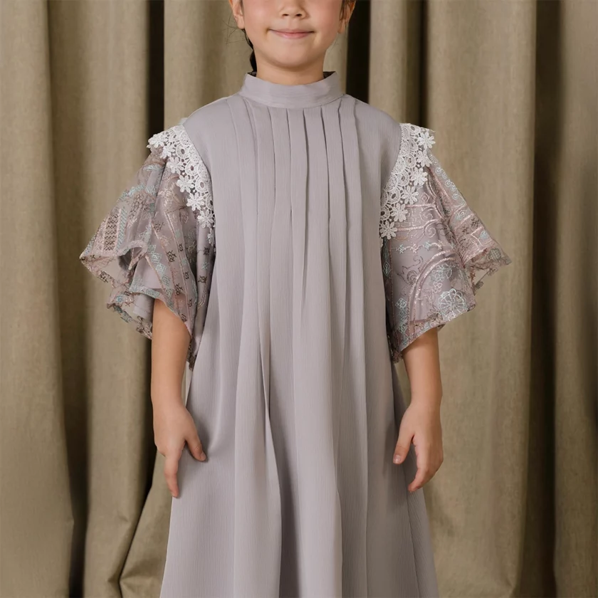 Veana Dress Ice Grey - Image 5