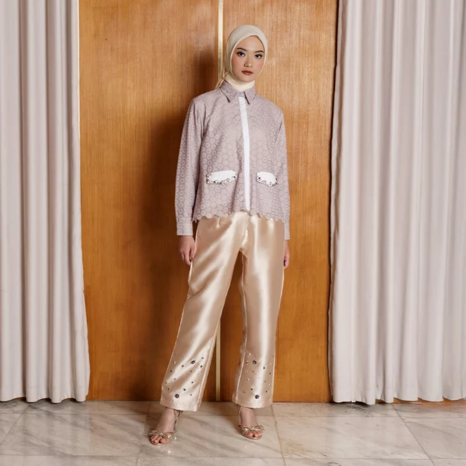 Odelia Top Khaki