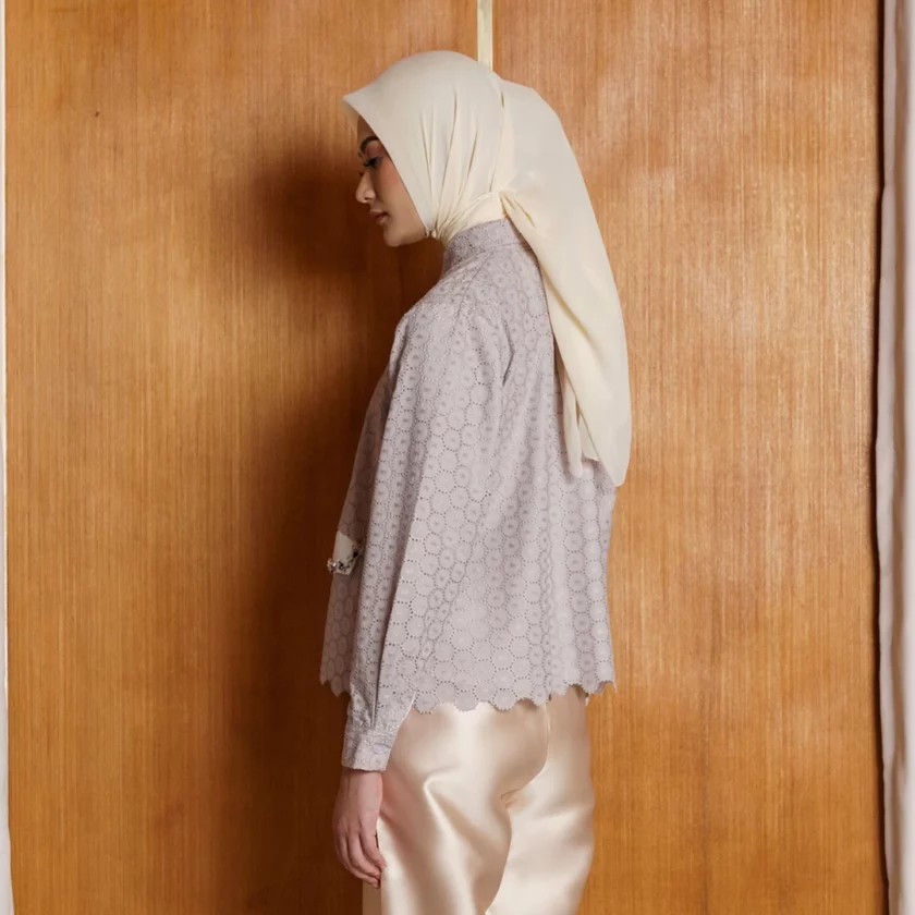 Odelia Top Khaki - Image 5