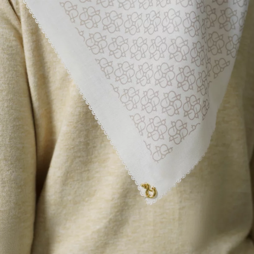 Sierra Scarf Coconut Milk - Image 5