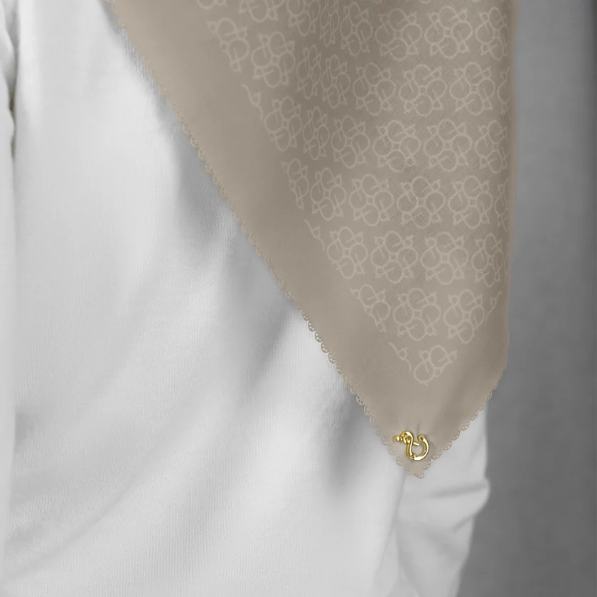 Sierra Scarf Khaki - Image 5