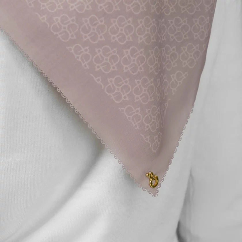 Sierra Scarf Rose Taupe - Image 5
