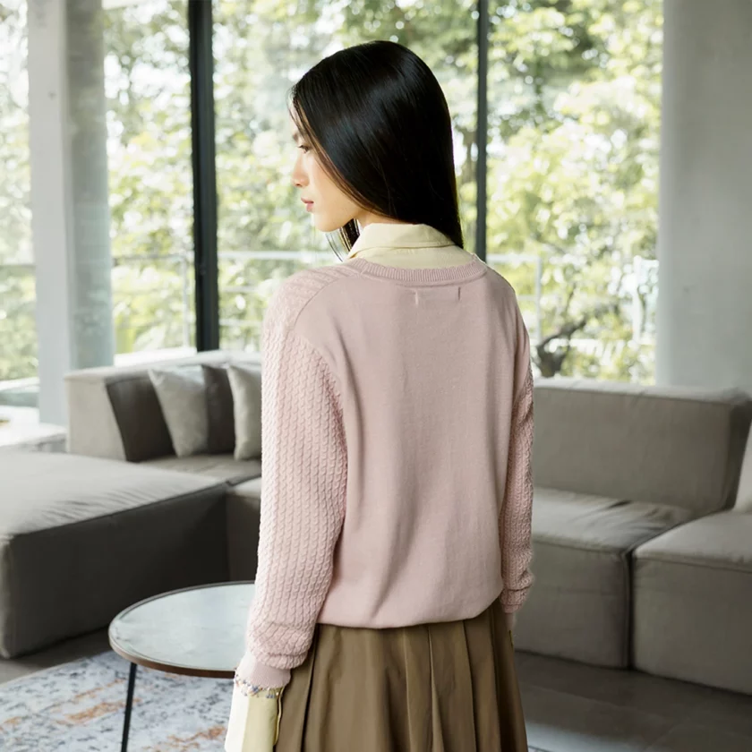 Vajeera Top Blush Pink - Image 5