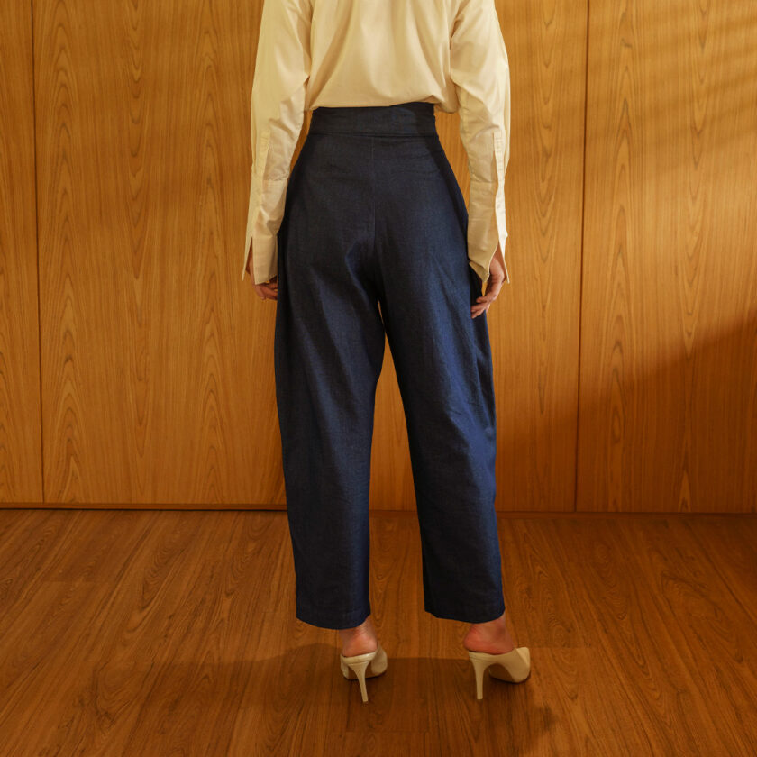 Tiana Pants Dark Denim - Image 4