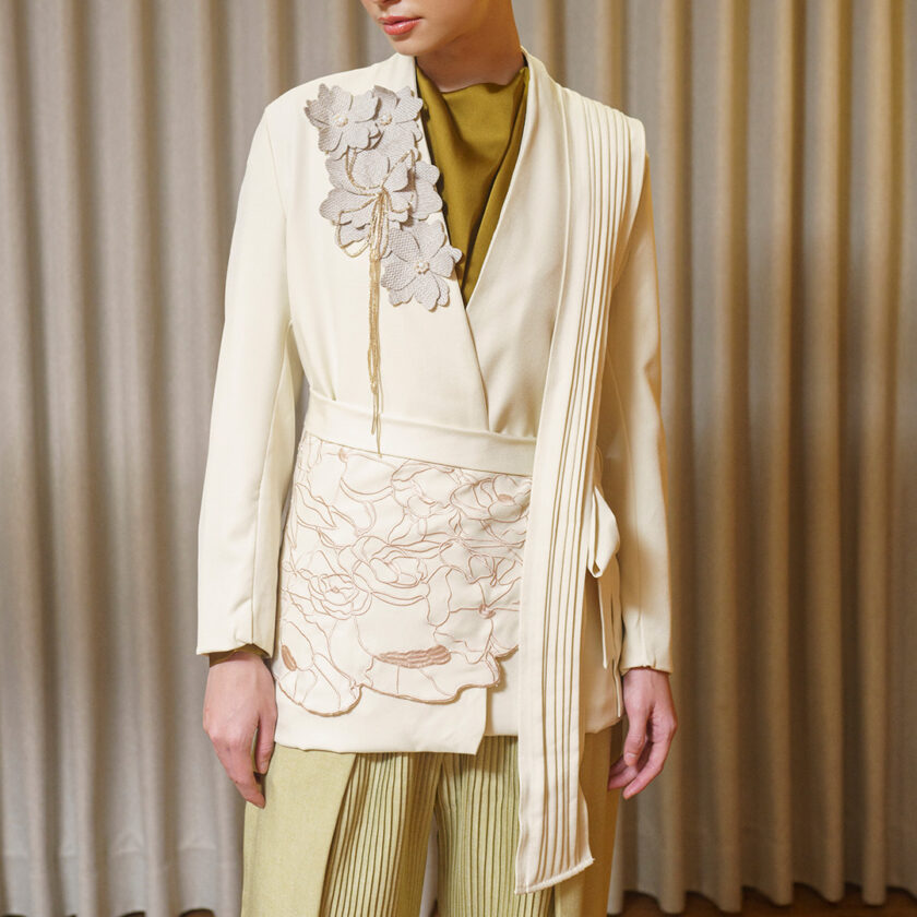 Azyva Blazer Ivory - Image 2