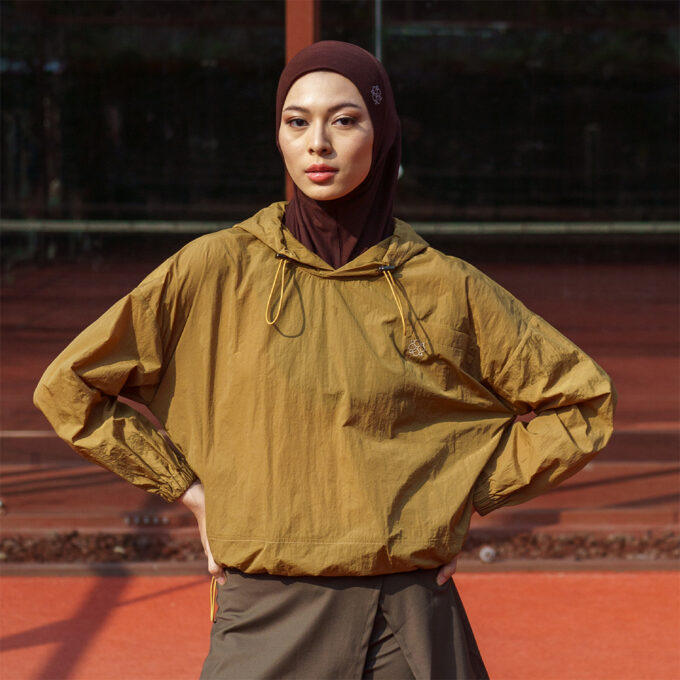 Leeza Sport Hijab Cacao