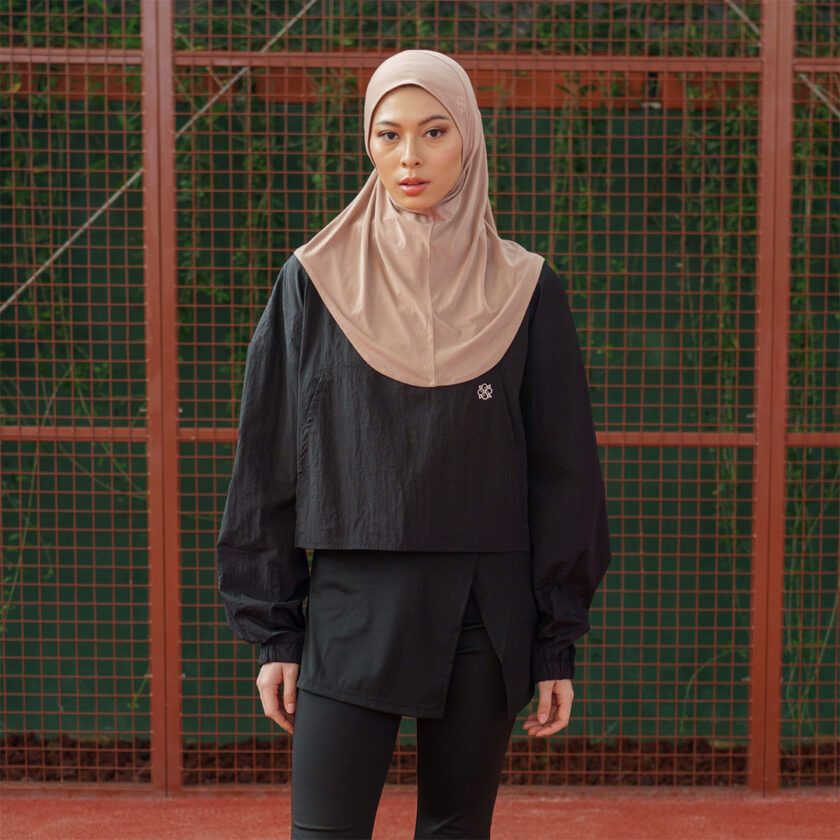 Leeza Sport Hijab Dry Sand - Image 2