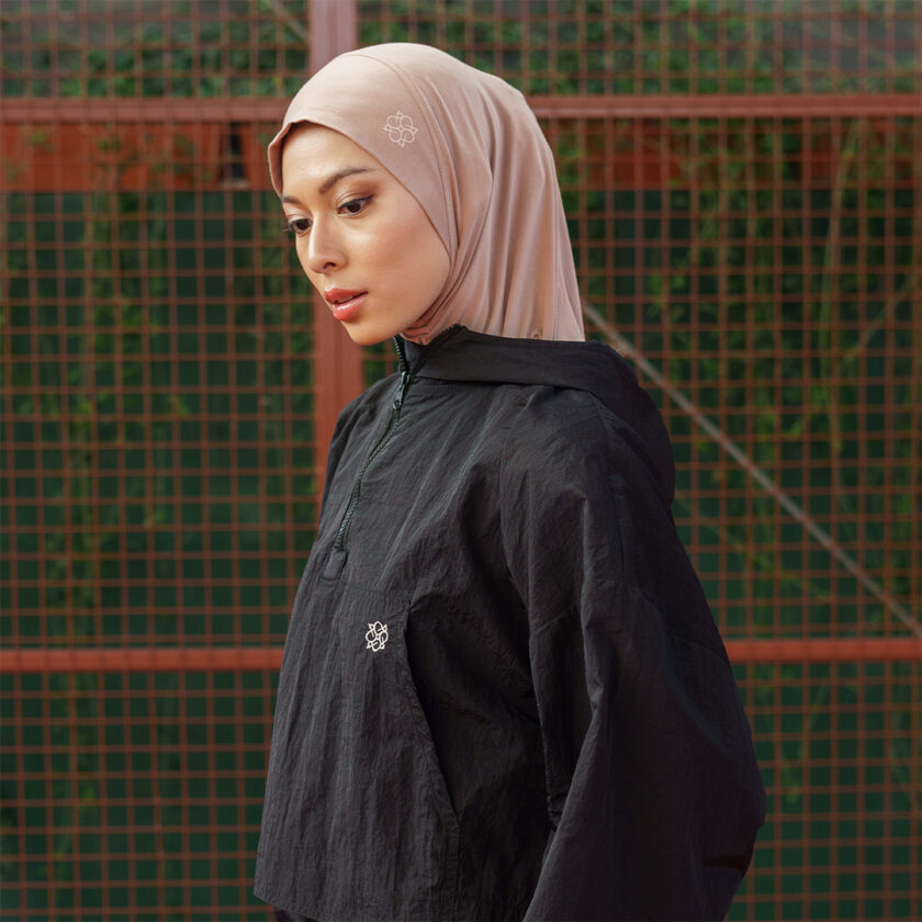 Leeza Sport Hijab Dry Sand - Image 5