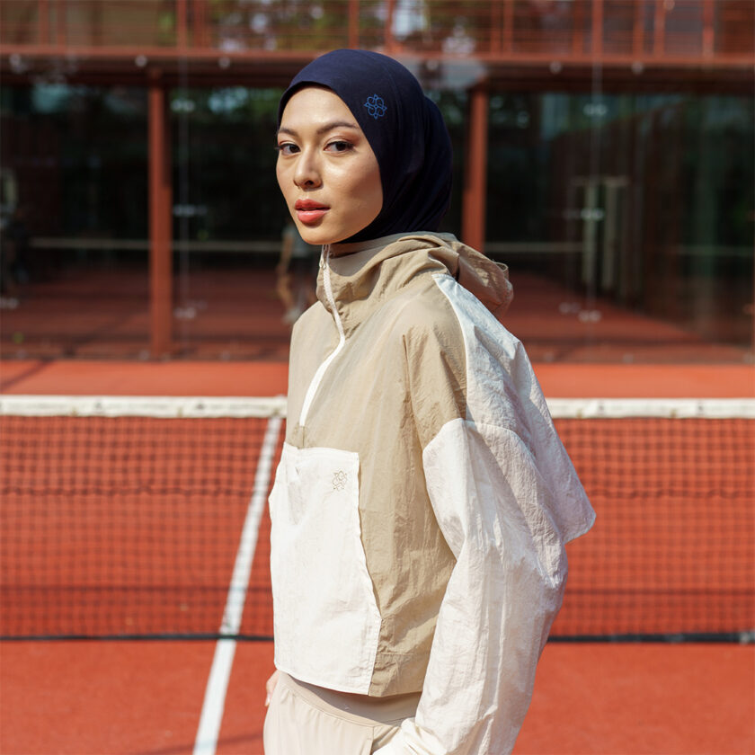 Leeza Sport Hijab Navy - Image 5