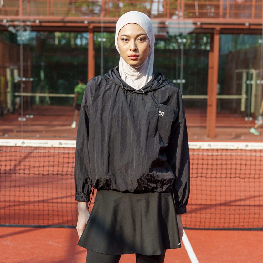 Leeza Sport Hijab Neutral Bone