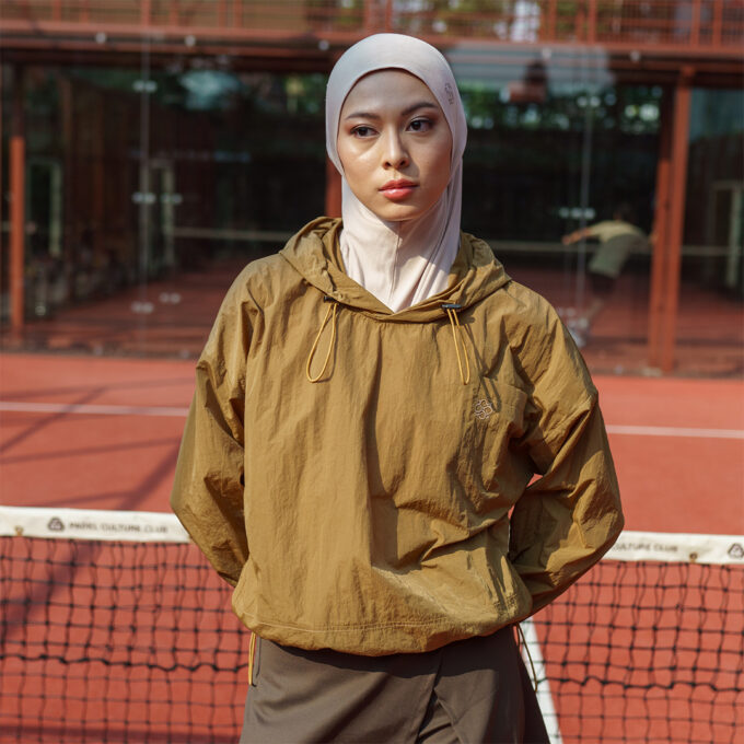 Leeza Sport Hijab Oatmeal